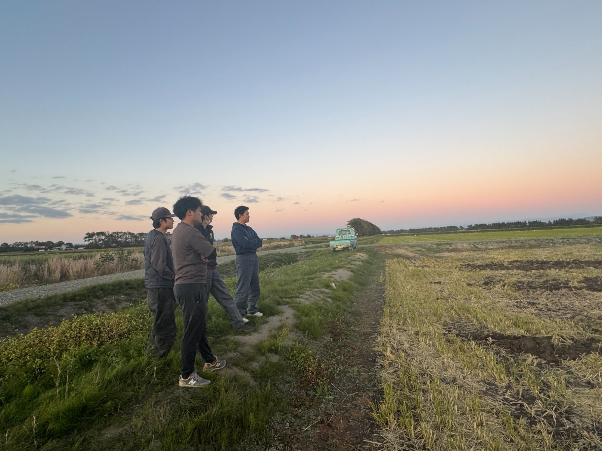 写真：稲刈りイメージ